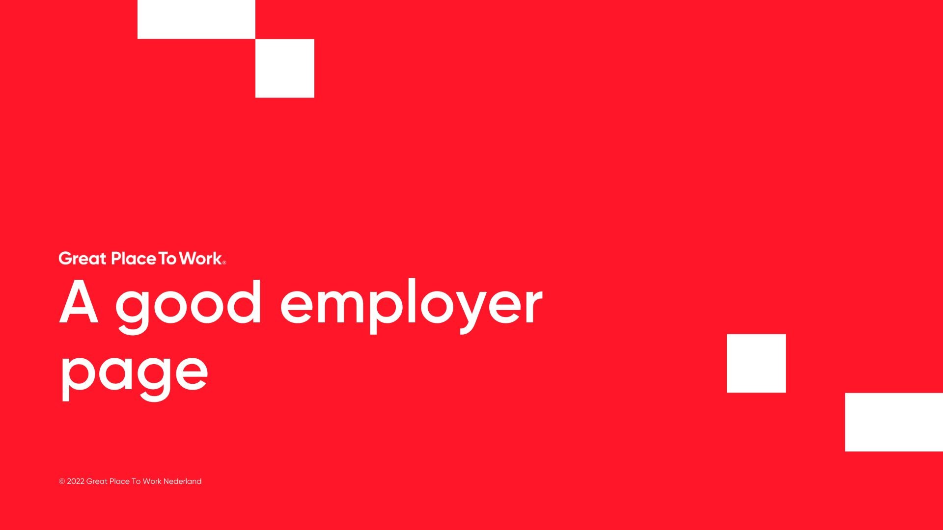 EN - A good employer page