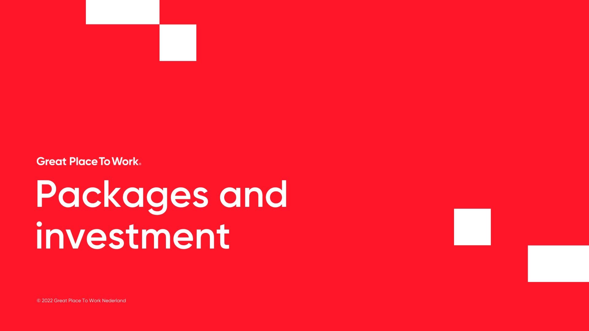 Packages and Investment (short)_General